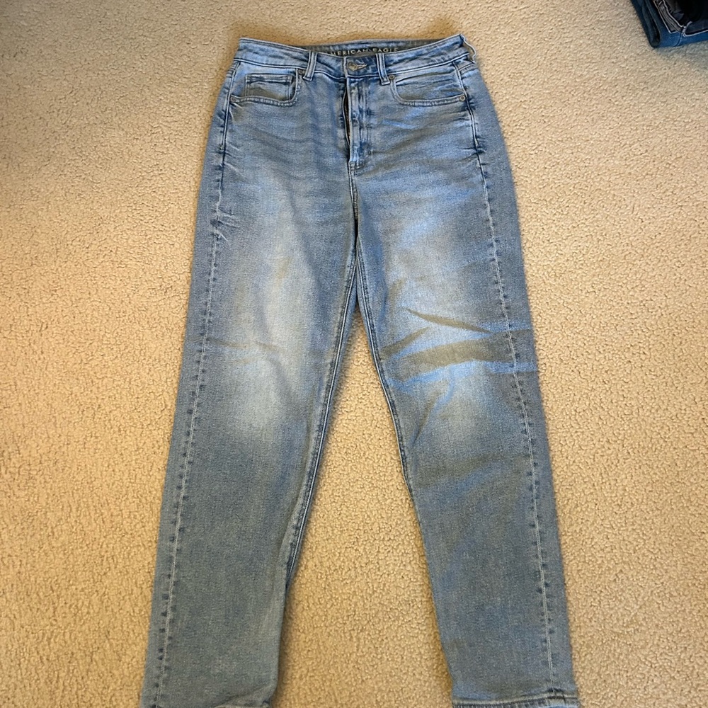 American Eagle Outfitters Light Blue High Rise Jeans